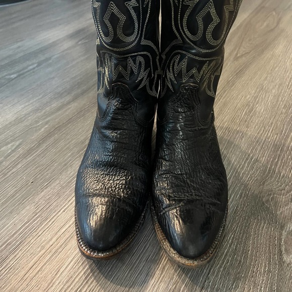 Vintage Cristobal Romero Don Quixote Cowboy Boots Men’s Size 7 1/2 D - Picture 2 of 8